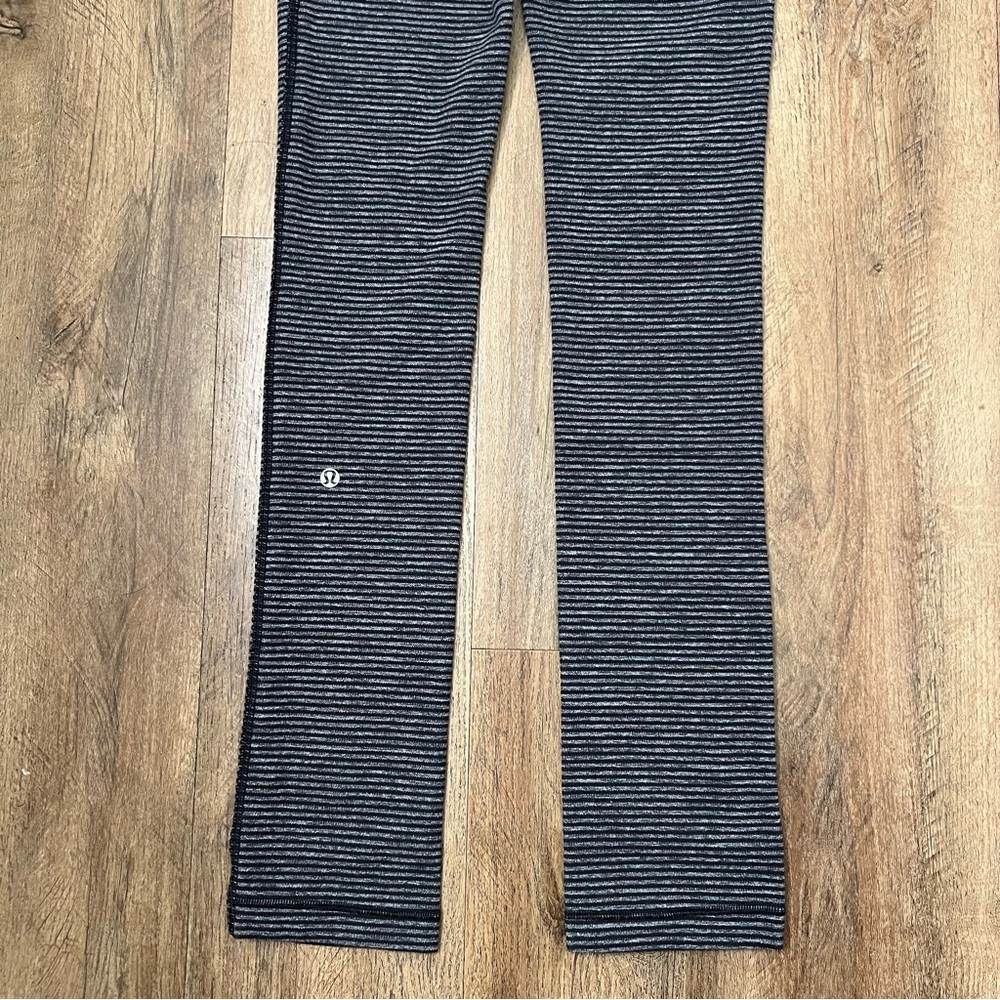 Lululemon Skinny Will Pant *Pique Black / Deep Coal Size 6 - Picture 11 of 12